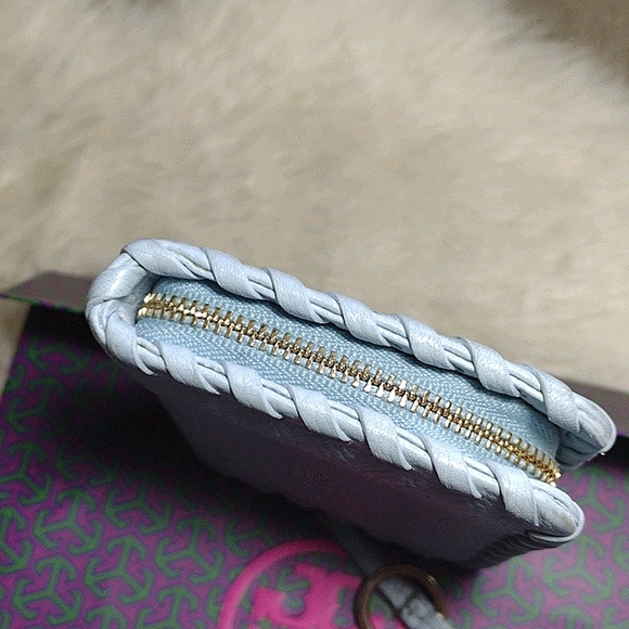 Tory Burch Marion whipstitch keychain coin wallet - Picture 11 of 13